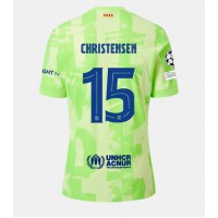 Camiseta Barcelona Andreas Christensen #15 Tercera Equipación Replica 2024-25 mangas cortas